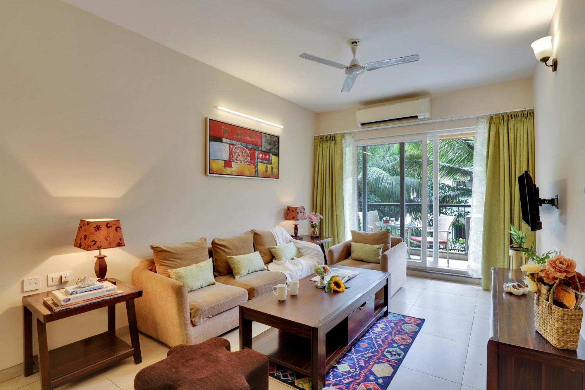 Veera Strand Park Serviced Apartments Near Calangute Luaran gambar