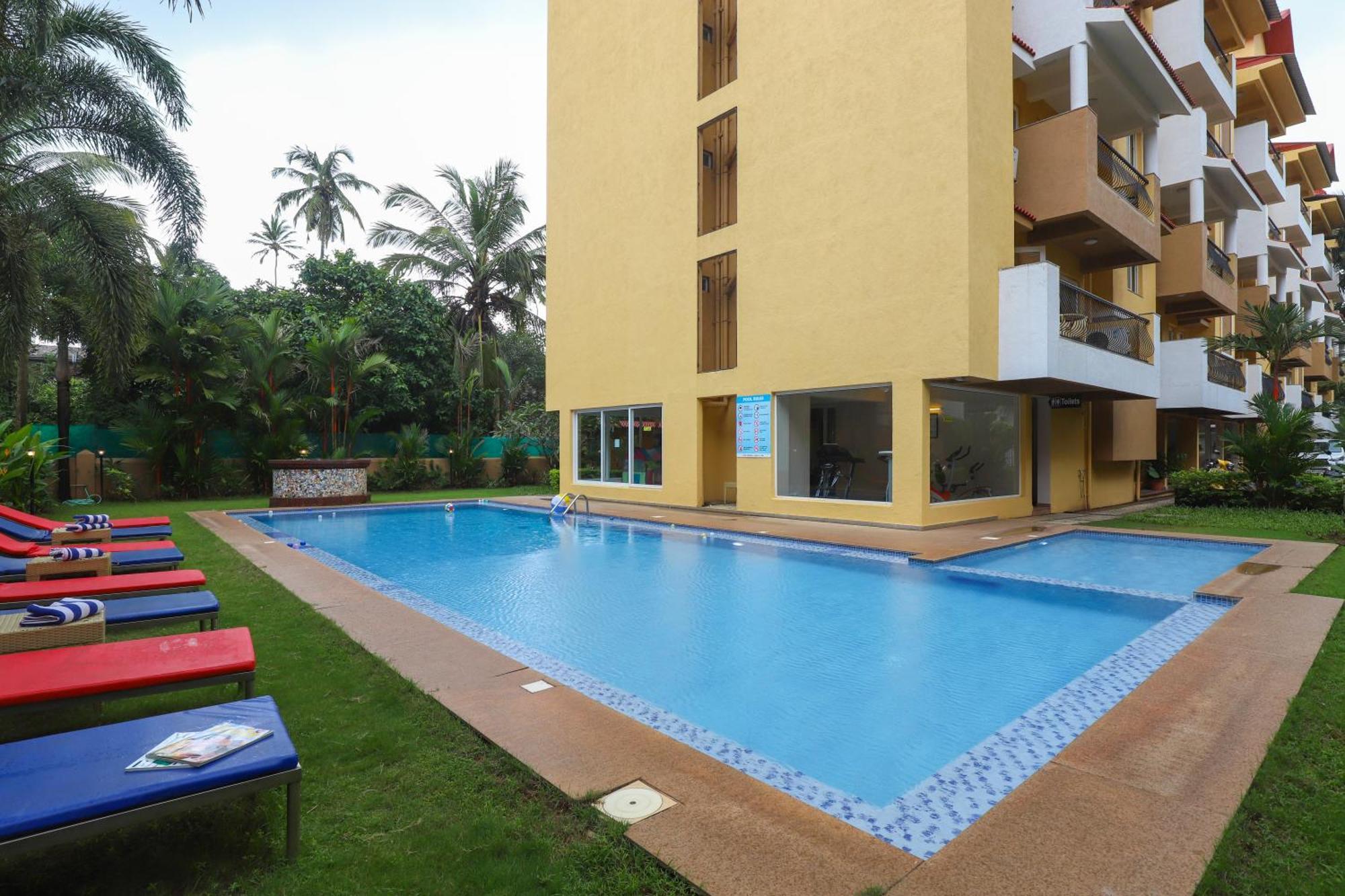 Veera Strand Park Serviced Apartments Near Calangute Luaran gambar