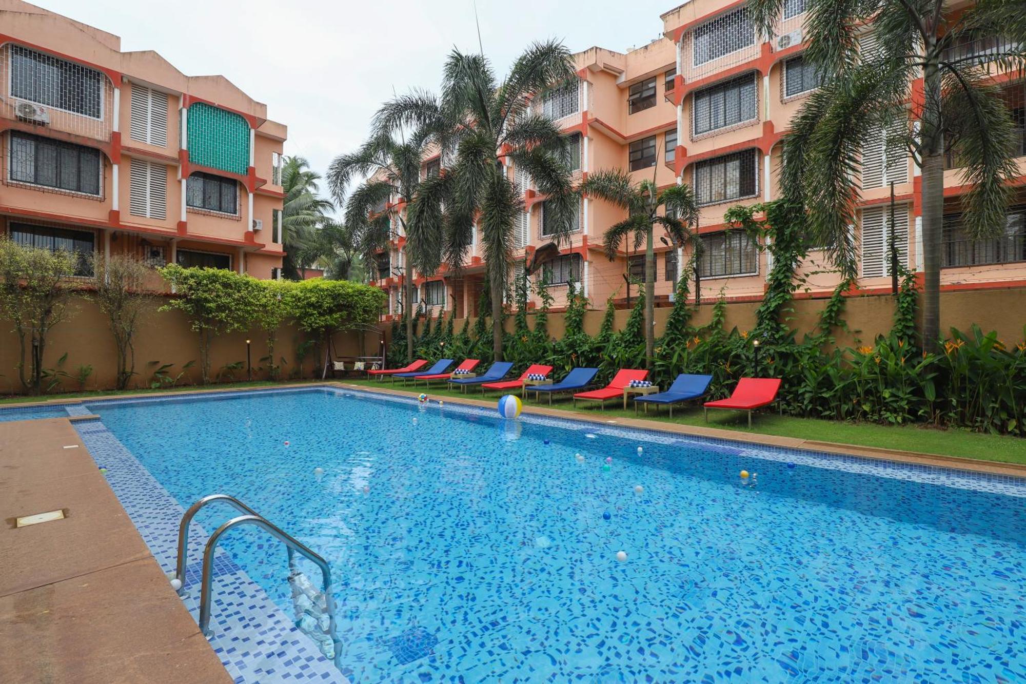 Veera Strand Park Serviced Apartments Near Calangute Luaran gambar