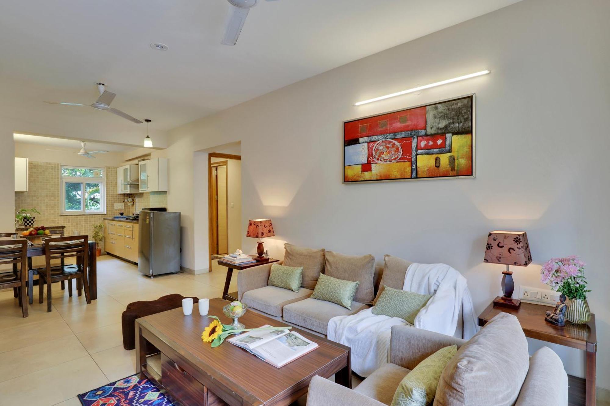 Veera Strand Park Serviced Apartments Near Calangute Luaran gambar