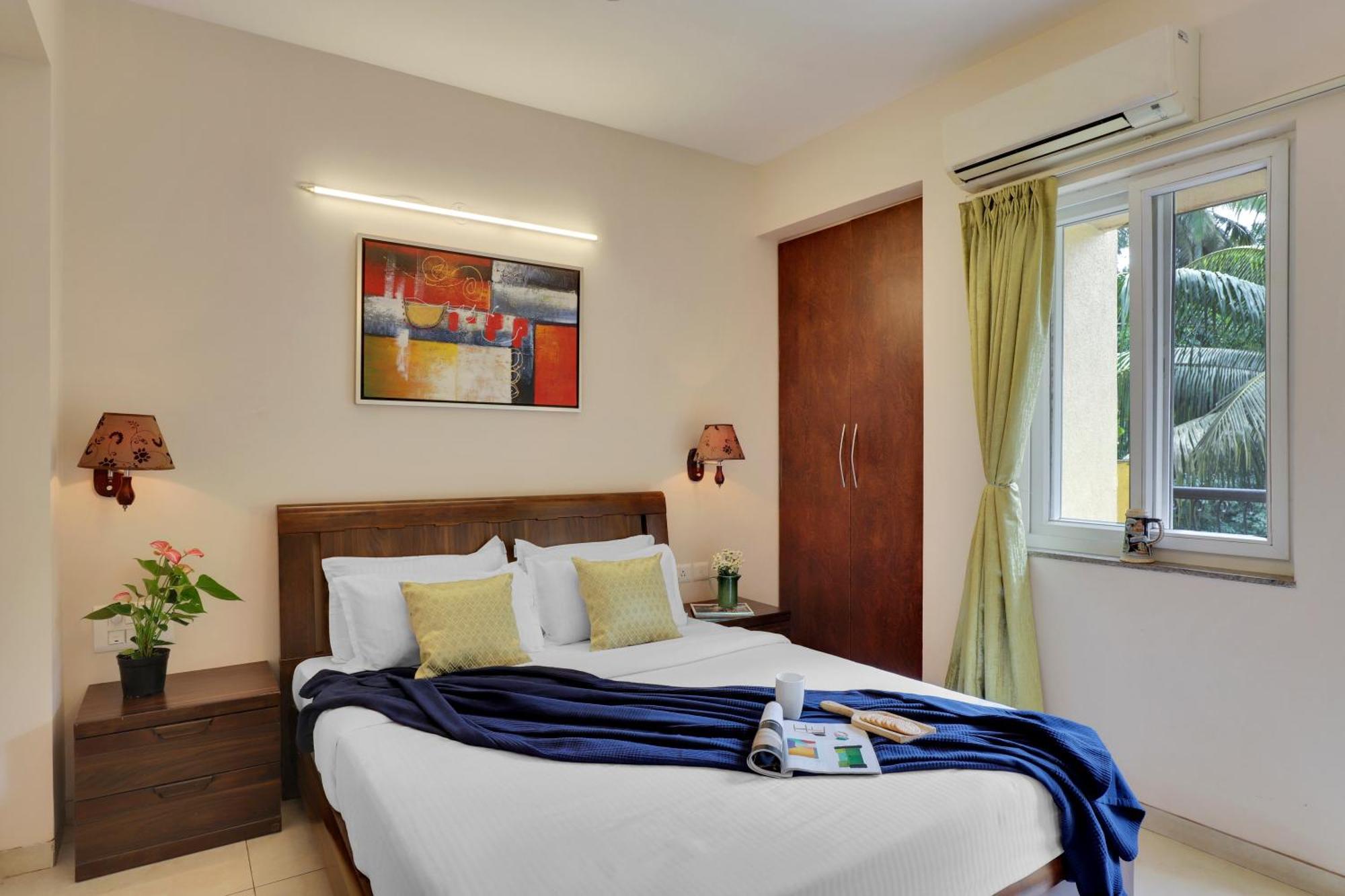 Veera Strand Park Serviced Apartments Near Calangute Luaran gambar